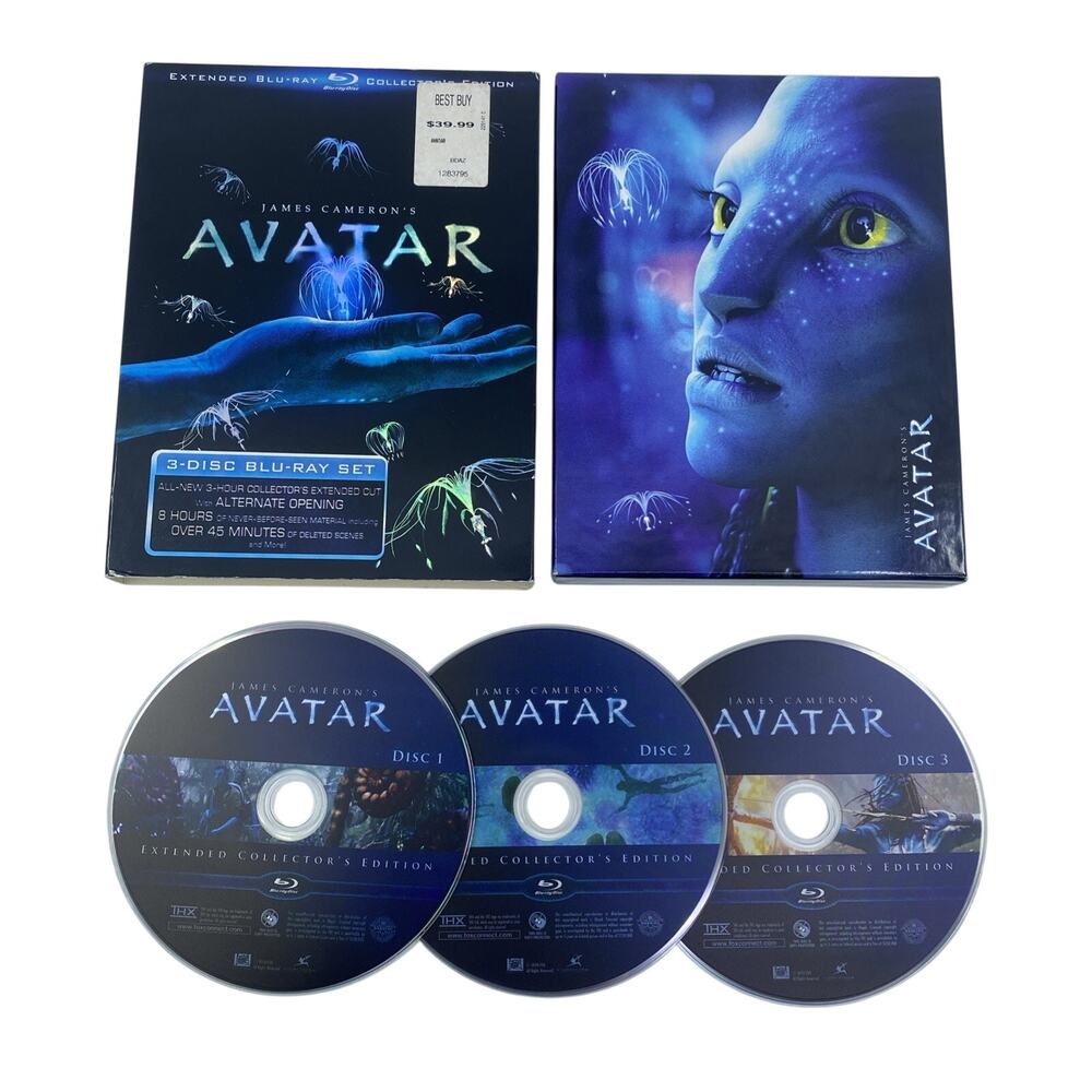 Avatar Extended Collector's Edition Blu-ray James Cameron
